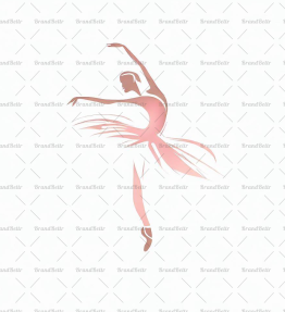 Anmutiger Balletttänzer